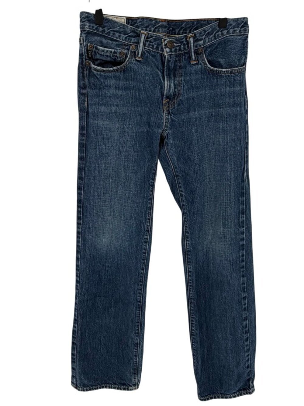 Signature by Levi Strauss Curvy Fit Bootcut Jeans Mid-Rise Dark Wash Casual 16S
